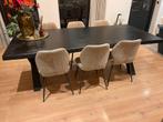Eetkamertafel, Huis en Inrichting, Tafels | Eettafels, 200 cm of meer, Zo goed als nieuw, Rechthoekig, 50 tot 100 cm