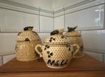 Vintage Meli Honingpotjes - Bijenkorf Design Set van 3, Antiek en Kunst, Antiek | Keramiek en Aardewerk, Ophalen of Verzenden