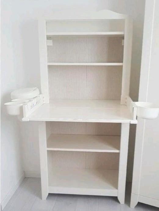 Wit HENSVIK IKEA comodekast zonder bakken
en baby/peuterbed, Kinderen en Baby's, Kinderkamer | Commodes en Kasten, Gebruikt, 105 cm of meer