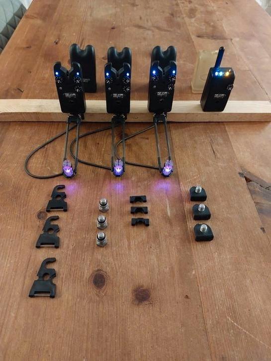 Delkim txi set 3+1, Watersport en Boten, Hengelsport | Algemeen, Gebruikt, Ophalen of Verzenden