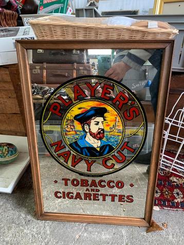 Spiegel leuke reclame spiegel tabak in goede staat beschikbaar voor biedingen