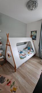 Leuk kinderbed (excl. matras), Ophalen, Gebruikt, 180 cm of meer, 85 tot 100 cm