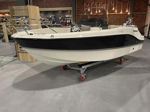 Quicksilver 455 Open incl. Mercury 50 pk (nieuw)!, Watersport en Boten, Vis- en Consoleboten, Nieuw, Tot 10 pk, 3 tot 6 meter