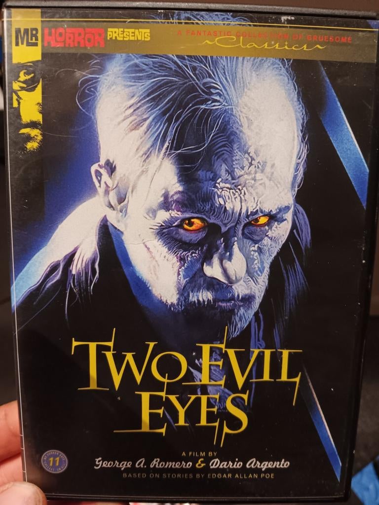 Two evil eyes dvd horror klassieker, Cd's en Dvd's, Vanaf 16 jaar, Ophalen of Verzenden, Zo goed als nieuw, Overige genres