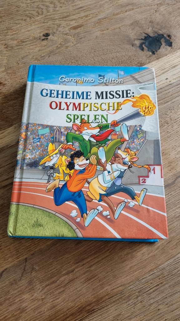 Geronimo Stilton: Geheim Missie Olympische Spelen, Boeken, Kinderboeken | Jeugd | onder 10 jaar, Gelezen, Fictie algemeen, Ophalen of Verzenden