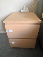 Bed with 2 side tables, Ophalen, Tweepersoons, Zo goed als nieuw, 180 cm