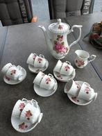 Chodziez Koffieservies - 12 Kopjes, Pot, Melkkan, Suikerpot, Ophalen of Verzenden, Zo goed als nieuw, Overige stijlen, Porselein