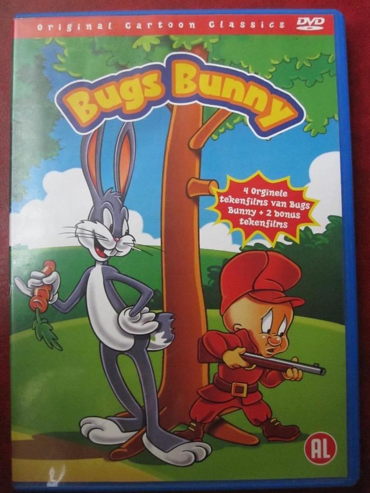 Bugs Bunny, Cd's en Dvd's, Dvd's | Tekenfilms en Animatie, Zo goed als nieuw, Amerikaans, Tekenfilm, Alle leeftijden, Ophalen of Verzenden