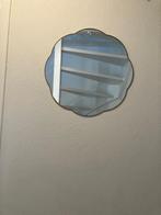 Scallop edge mirror gold, Minder dan 50 cm, Ophalen of Verzenden, Zo goed als nieuw, Minder dan 100 cm