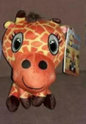 Lidl safari mini GINA de Giraf knuffel (nieuw)