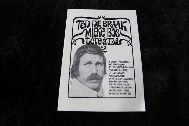 Ted de Braak Mieke Bos Tete A Ted, Verzamelen, Muziek, Artiesten en Beroemdheden, Gebruikt, Ophalen of Verzenden
