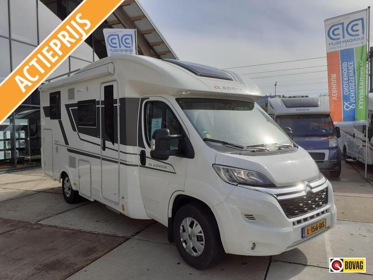 Adria Coral Axess 600 SL Mooie complete wagen, Caravans en Kamperen, Campers, Bedrijf, tot en met 2, Adria, Diesel, Handgeschakeld