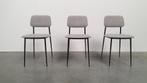 Ethnicraft dc design stoel lichtgrijs, ex showroom, Huis en Inrichting, Ophalen, Gebruikt, Metaal, .