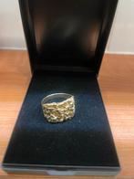 14K Gouden Herenring - 585 - Piet Piet, Sieraden, Tassen en Uiterlijk, 18 tot 19, Heer, Ophalen of Verzenden, Zo goed als nieuw