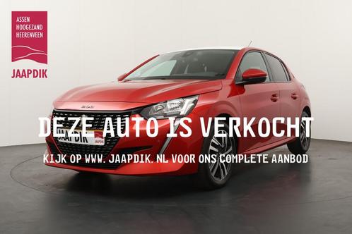Peugeot 208 Model 2020 1.2 101 PK Blue Lease Allure HALF LED, Auto's, Peugeot, Bedrijf, Te koop, ABS, Achteruitrijcamera, Airbags