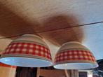 ROOD GEBLOKTE SCHALEN WELLCO-DESIGN, Huis en Inrichting, Keuken | Servies, Ophalen of Verzenden, Glas, Overige stijlen, Schaal of Schalen