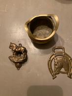 Koperen Decoratie Set - Paard & Pot, Ophalen of Verzenden, Koper