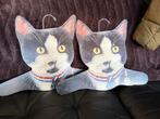 Twee kledinghangers kat, Ophalen of Verzenden, Zo goed als nieuw, Hond of Kat, Beeldje of Figuurtje