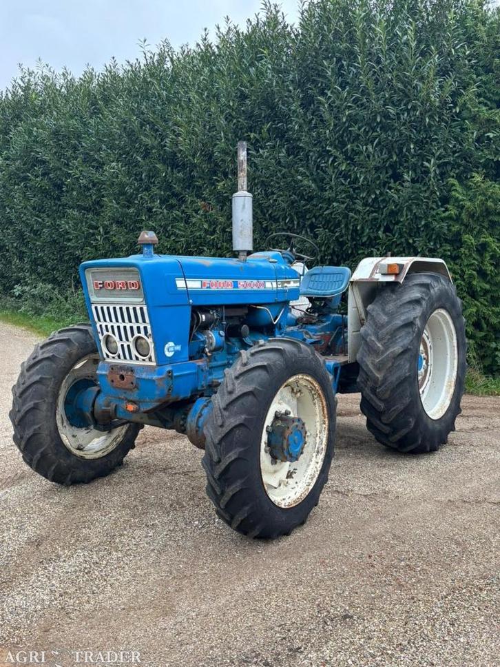 Ford 5000 4WD met Dual Power, Zakelijke goederen, Agrarisch | Tractoren, Ford, tot 80 Pk