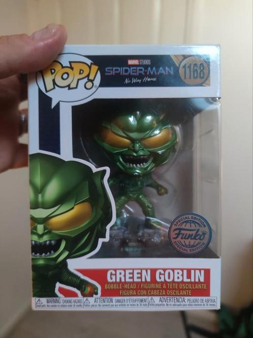 Funko Pop Green Goblin 1168 - Spider-Man NWH, Kinderen en Baby's, Speelgoed | Actiefiguren, Zo goed als nieuw, Ophalen of Verzenden