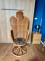 Vintage Tulpstoel/Pauwenstoel, Huis en Inrichting, Ophalen, Gebruikt, Minder dan 75 cm, Riet of Rotan