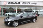 Ford FOCUS Wagon 1.0-125pk EcoBoost Mild-hybrid Titanium. Mo, 12 maanden, Gebruikt, Zwart, Origineel Nederlands
