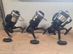 Shimano baitrunner 3500B zgan inc extra lijn, Watersport en Boten, Ophalen of Verzenden, Zo goed als nieuw, Molen