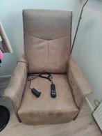 Mooi relaxfauteuil / sta op stoel, Huis en Inrichting, Fauteuils, Ophalen, Minder dan 75 cm, Zo goed als nieuw, Stof