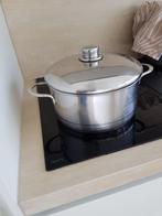 Pan geschikt voor induktie, Huis en Inrichting, Keuken | Potten en Pannen, Ophalen of Verzenden, Zo goed als nieuw, Rvs