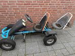Grote blauwe 2-persoons skelter, Ophalen, Gebruikt, Trapvoertuig
