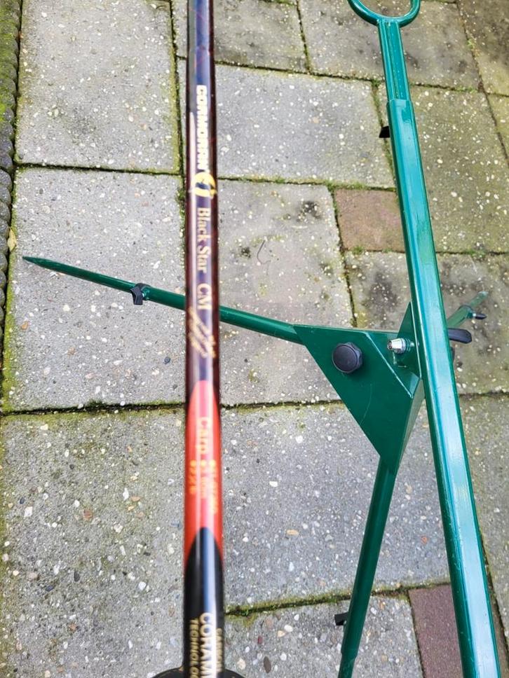 Complete set karper hengels, Watersport en Boten, Hengelsport | Algemeen, Zo goed als nieuw, Ophalen of Verzenden