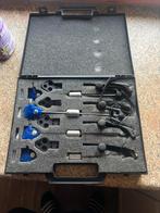 4 x Fox Swingers met verlichting & Hard Case - Blauw, Watersport en Boten, Hengelsport | Karpervissen, Ophalen of Verzenden, Gebruikt