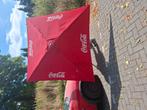 Coca cola parasol met zware coca voet, Ophalen, Zo goed als nieuw