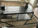 Salontafel industrieel,met vloerkleed, Ophalen, 100 tot 150 cm, 50 tot 100 cm, Zo goed als nieuw