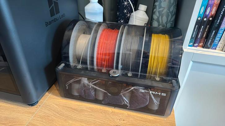 Bambu Labs AMS voor P1S, P1P, X1C, H2S, H2D, Computers en Software, 3D Printers, Zo goed als nieuw, Ophalen