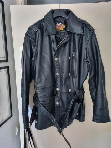 Harley Davidson Leren Motorjas beschikbaar voor biedingen
