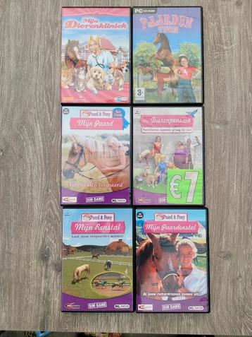Paarden & Dieren Spellen - PC CD-ROM beschikbaar voor biedingen