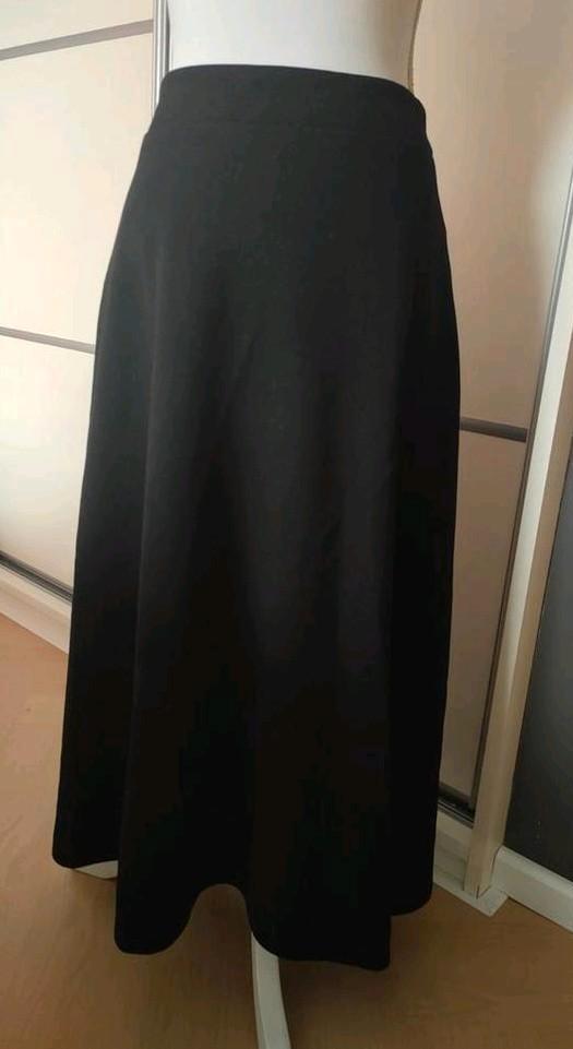 Lange warme rok Mibana - maat S, Kleding | Dames, Rokken, Zo goed als nieuw, Maat 36 (S), Zwart, Onder de knie, Ophalen of Verzenden