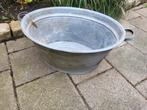 Zinken teil Zinkenteil 55 cm ovaal, Tuin en Terras, Ophalen, Tuin, Gebruikt, Minder dan 60 cm