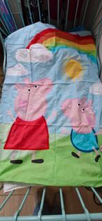Ikea Len peuter dekbed inclusief Peppa Pig dekbedovertrek., Ophalen of Verzenden, Zo goed als nieuw, 100 cm of meer, Deken