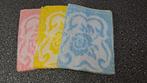 Vintage washandjes - set van 3, Gebruikt, Overige kleuren, N.v.t., Handdoek