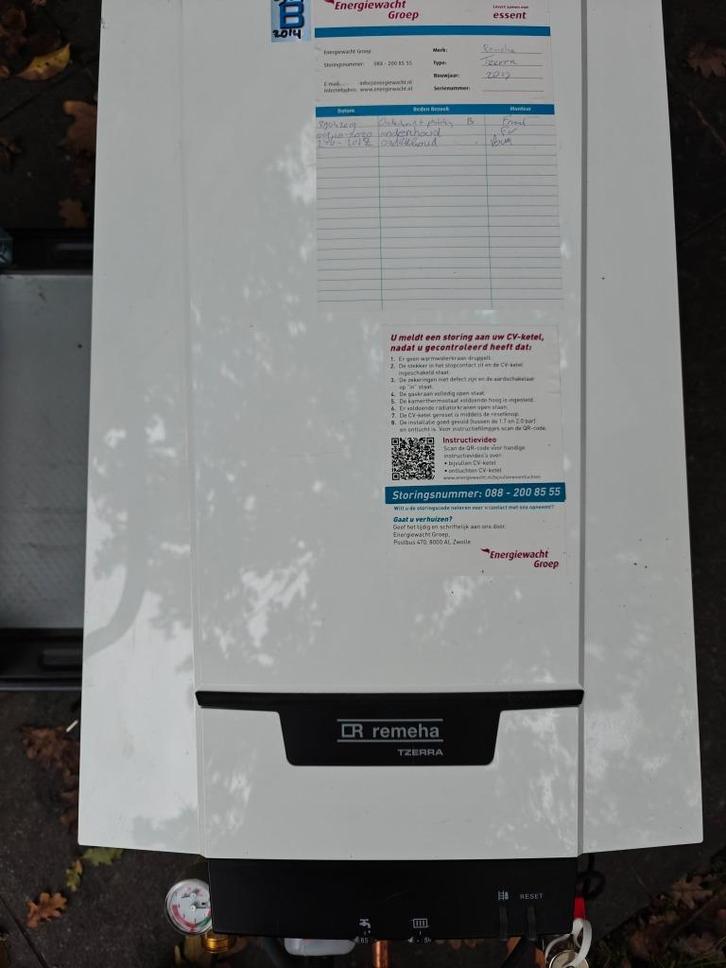 CV ketel van Remeha Tzerra 39C plus CW 5, Doe-het-zelf en Verbouw, Verwarming en Radiatoren, Gebruikt, Cv-ketel of Combi-ketel