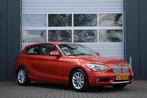 BMW 1-serie 118i Executive Clima/Cruise/Navi/Bi-Xenon/Camera, 1-Serie, Achterwielaandrijving, Gebruikt, Leder en Stof