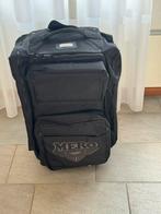 Koffer/tas trolly zwart, Ophalen, Hard kunststof, Wieltjes, 45 tot 55 cm