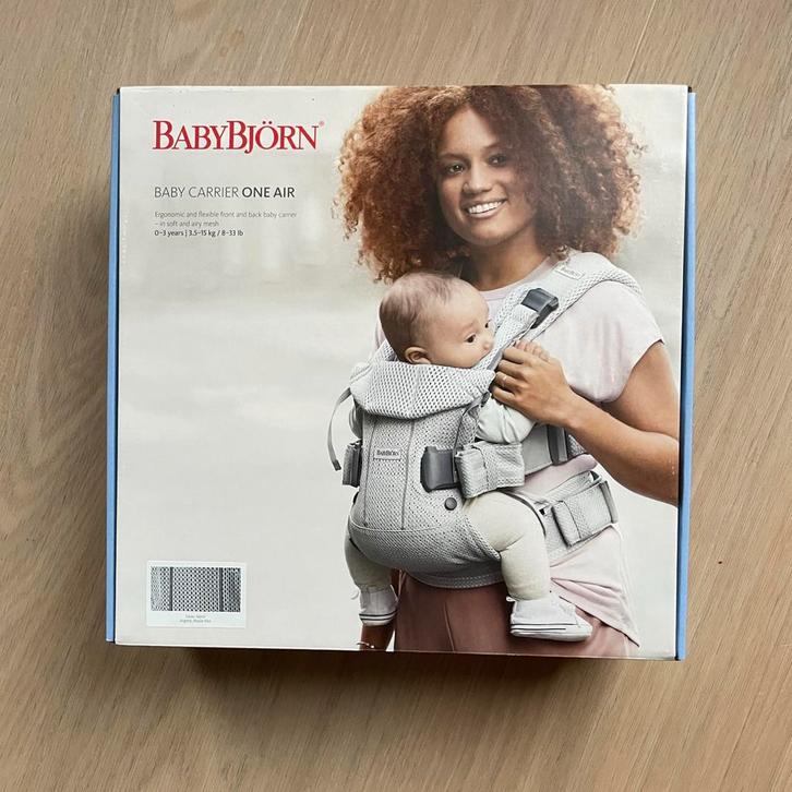 Baby Björn Draagzak One Air - Zo goed als nieuw!, Kinderen en Baby's, Babydragers en Draagdoeken, Zo goed als nieuw, Draagzak