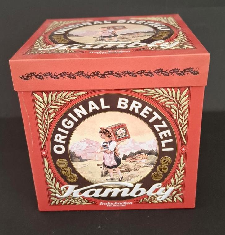 koekblik Kambly - Zwitserland, Verzamelen, Blikken, Nieuw, Overige, Overige merken, Verzenden