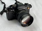 Contax RTSII met Carl Zeiss 35mm en 85mm 1.4 objectieven, Audio, Tv en Foto, Ophalen of Verzenden, Zo goed als nieuw, Spiegelreflex