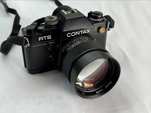 Contax RTSII met Carl Zeiss 35mm en 85mm 1.4 objectieven, Audio, Tv en Foto, Fotocamera's Analoog, Zo goed als nieuw, Spiegelreflex
