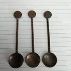 Muntenlepeltjes 1909 en 1938 2,5 cent vintage antiek, Antiek en Kunst, Ophalen of Verzenden