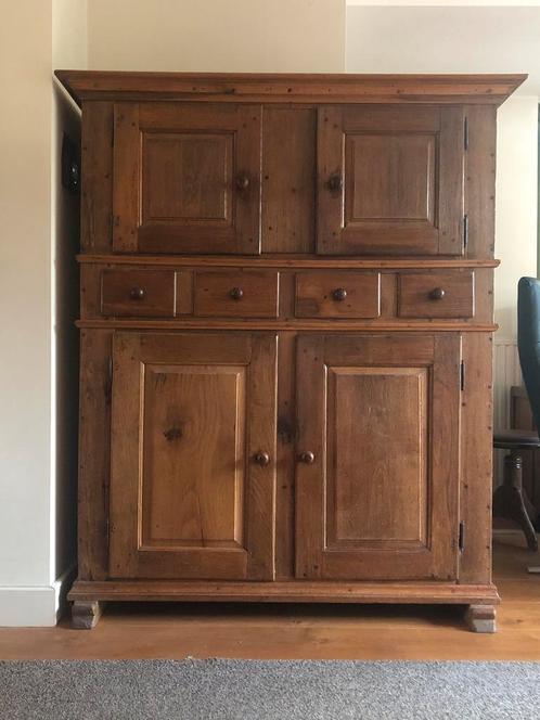 Antieke broodkast / buffetkast (eiken), Huis en Inrichting, Kasten | Buffetkasten, Gebruikt, 150 tot 200 cm, 100 tot 150 cm, 25 tot 50 cm